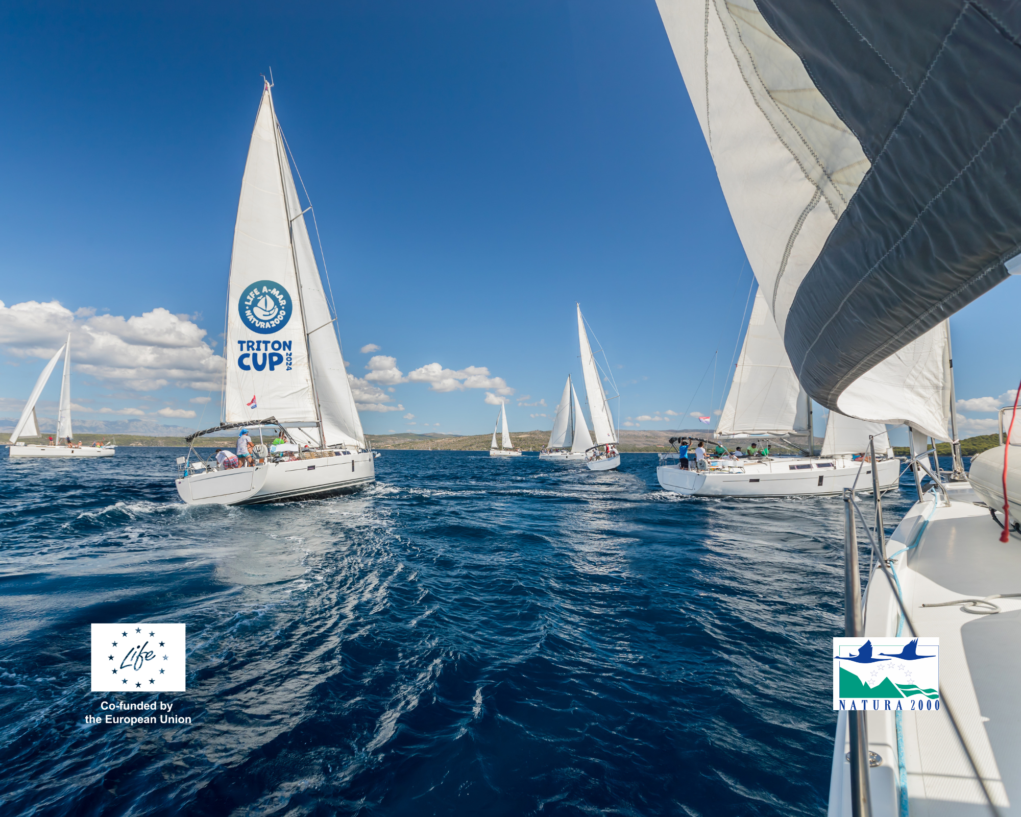 Salpa la TRITON CUP LIFE A-MAR NATURA2000: la prima regata per il mare